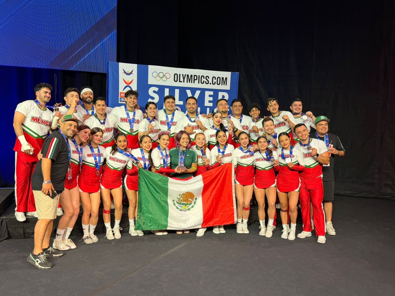 Team México Coed Premier silver back